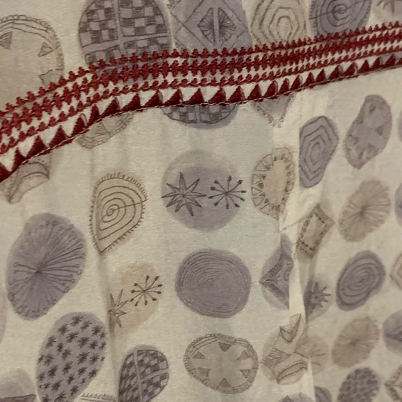 SOLD*** $315 NWT Sz 3X Jessabella Johnny Was 100% Silk Embroidered Blouse - Picture 14 of 16